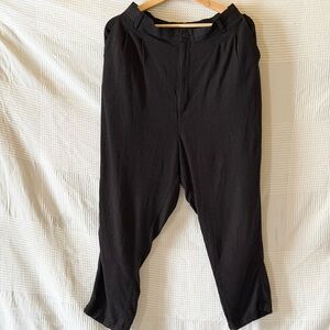 Harem Style Black Pants